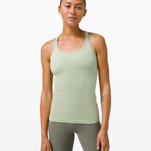 Lululemon ebb to street Tank Top - Light Green